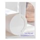 thumbnail image 5 of Makeup Brush Holder Organizer with 2 Slot, 3-Layer, Makeup Box, White, 5 of 5