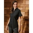 thumbnail image 3 of Premier Womens Supreme Heavy Poplin Short Sleeve Work Shirt, 3 of 5