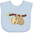 thumbnail image 3 of Inktastic Cute Sloth, Little Sloth, Baby Sloth, Lazy Sloth Boys or Girls Baby Bib, 3 of 4