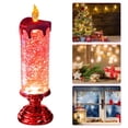 thumbnail image 2 of Velas Lámparas Velas Lámparas Lámpara 2 uds velas artesanales luz nocturna sin llama LED luces de velas de Navidad para boda de Navidad, 2 of 6