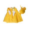 thumbnail image 3 of Trajes de ganso para porche, suministros de fiesta de disfraces amarillos con lazo, tela suave, decoración al aire libre, ropa de ganso para patio, 3 of 8