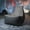 Charcoal, variant on Jaxx Pixel Gamer Chair - Game Room / Home Theater Bean Bag Chair, Red