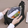 thumbnail image 4 of Dmlowu Lunch Bag 9x9" Durability Lunch Box for Women Men Lightweight Leak Proof Cooler Insulated Lunch Tote Bag for Home Office School Supplies, 4 of 7