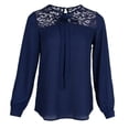 thumbnail image 3 of Blusa de Manga informal para mujer Hugo Camisa de gasa S M L XL, 3 of 10