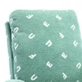 thumbnail image 3 of Boucle Upholstered Rocking Chair For Nursery, Mid Century Style With Side Pocket, High Back Living Room, Bedroom, ' , Solid Wood Frame, Foam Padding, Simple Installation Steps Armchair Robust Filled, 3 of 7