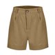 thumbnail image 4 of Karight Women Linen Shorts Summer Casual Chino Shorts High Waisted Bermuda Short Dressy Wide Leg Short with Pockets, 4 of 8