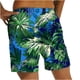 thumbnail image 5 of Puntoco Pantalones Cortos De Playa Para Hombre, Pantalones Cortos Estampados Con Bolsillo Con Cordón, Amarillo Xl, Pantalones Cortos Hombre, 5 of 5