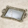 thumbnail image 1 of Melyna Mirrored Vanity Tray Silver Silver, 1 of 1