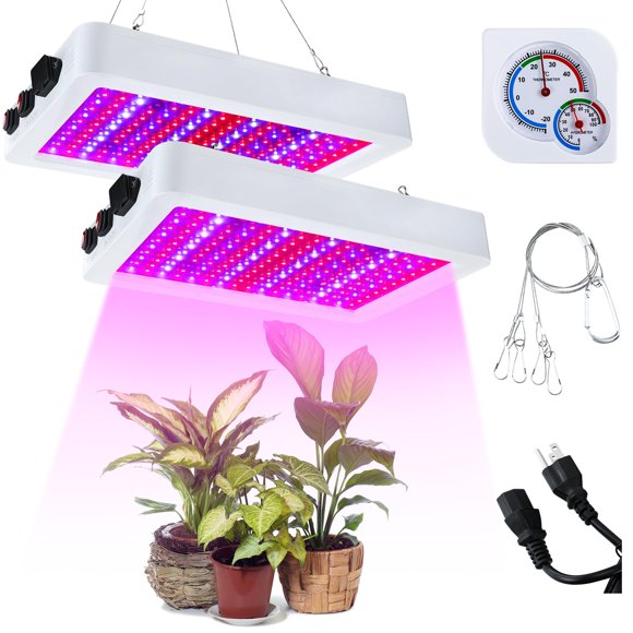 Luces LED de cultivo Supervitae de 1000 W, espectro completo, x2 con acceso