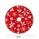 thumbnail image 3 of Christmas Tree Skirt 48 Inches Winter Snowflake Tree Skirts Red Xmas Halloween Holiday Tree Ornaments Reindeer Tree Skirt Soft Christmas Tree, 3 of 8