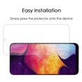 thumbnail image 3 of 2X Tempered Glass Nakedcellphone 9H Hard Clear Screen Protector Guard [Crack Saver] for Samsung Galaxy A50 (2019) or A20/A30, 3 of 6