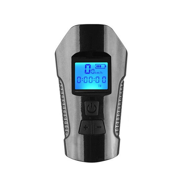 1 Set Bike Speedometer Rear Light Horn Waterproof Usb Charging Odometer Tail Light Horn For Riding