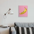 thumbnail image 2 of Stupell Industries Banana Pink Pop Tropical Fun Minimal Fruit Food & Beverage Painting Unframed Art Print Wall Art, 13 x 19, 2 of 6