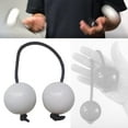 thumbnail image 4 of Agitador de mano Sunnimix Bolas de arena Rítmicas Instrumento de percusión Blanco, 4 of 8
