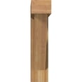 thumbnail image 2 of Ekena Millwork 6"W x 26"D x 26"H Traditional Block Rough Sawn Bracket w/ Offset Brace, Western Red Cedar, 2 of 25