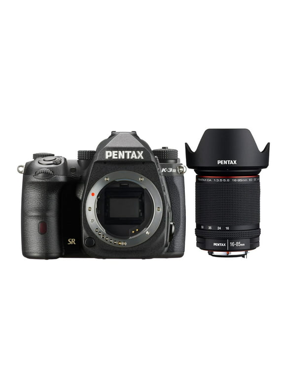 Pentax K-3 Mark III Camera Body (Black) with DA 16-85mm Lens
