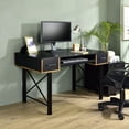 thumbnail image 5 of ACME Settea Computer Desk in Black, 5 of 6