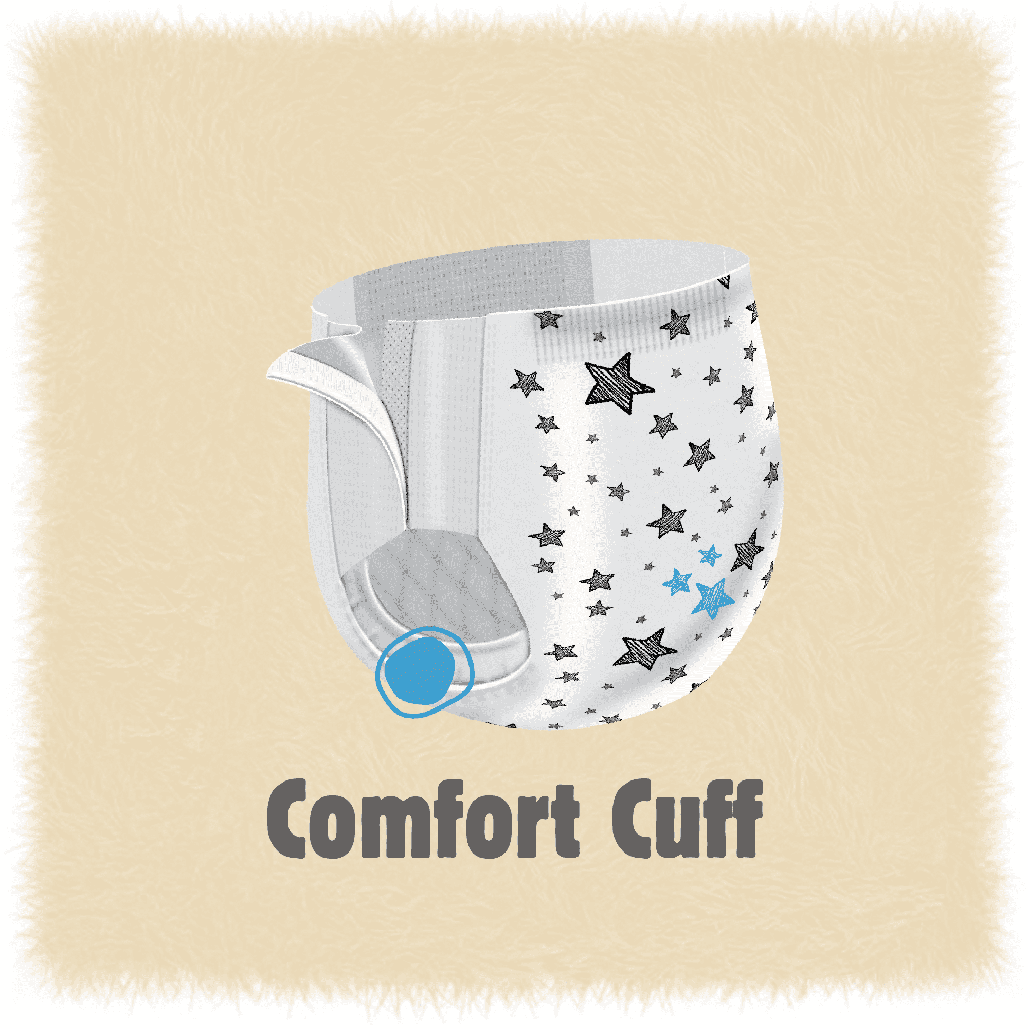 Cuties 4T/5T Potty Training Pants for Girls and Boys, Hypoallergenic with Skin Smart, 76 Count