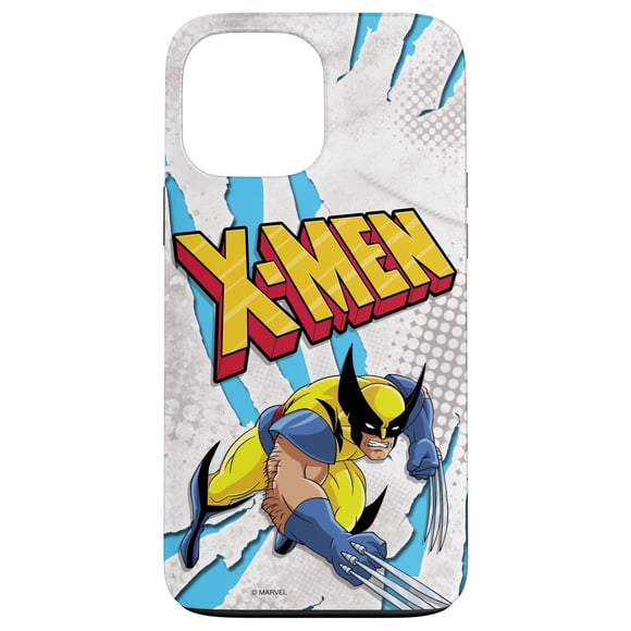 Funda para teléfono Marvel X-Men Wolverine Slash Marks 90s iPhone 13 Pro Max