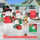 thumbnail image 5 of Muñecos de nieve hinchables navideños VIVOHOME Family de 180 cm con luz LED, 5 of 7