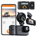 thumbnail image 1 of Heliisoer Dash Cam With WiFi 1080P FHD Car Driving Recorder Front And Inside Two Lens Car Cameras HD Infrared Night Vision/G Sensor/Loop Recording/APP Remote Monitoring, 1 of 9
