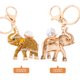 thumbnail image 5 of Llavero con colgante para bolso, diseño de animal con diamantes de imitación y elefante, ideal como abalorio para bolso de mujer, 5 of 7