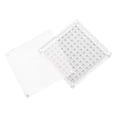 thumbnail image 3 of Yinanstore Acrylic Seashell Display Box Nail Rhinestones Storage Box Removable Organizer for Nail Art Finger Rings Necklace Small Crafts 100 Grids, 3 of 8