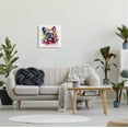 thumbnail image 3 of Stupell Industries French Bulldog Modern Splash Animals & Insects Painting Gallery Wrapped Canvas Art Print Wall Art, 17 x 17, 3 of 8