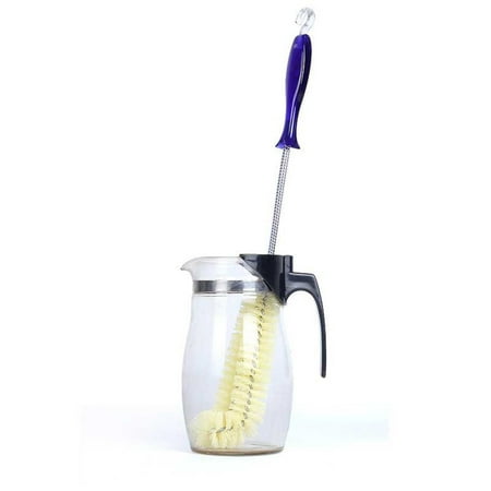 

JPGIF Big Promotion Long Handle Flexible Bottle Cleaning Brush Kitchen Thermos Teapot Cleaner Tool
