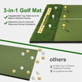 thumbnail image 2 of Alfombra de golf Lovegoo de 150 x 120 cm con bandeja de bolas para interiores y exteriores, 2 of 7