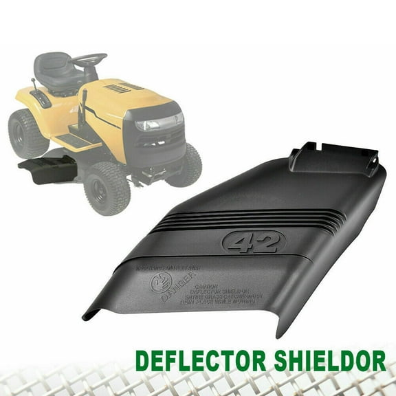 42" Deflector Shield Fit for Craftsman,Mower Deck Deflector Shield Kit W/ Mounting Hardware