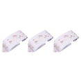 thumbnail image 2 of ZheElen Waterproof Wallpaper Border Transform Walls With 3D Patterns Self Adhesive Kitchen Bathroom Sticker pink floret 3Set, 2 of 6