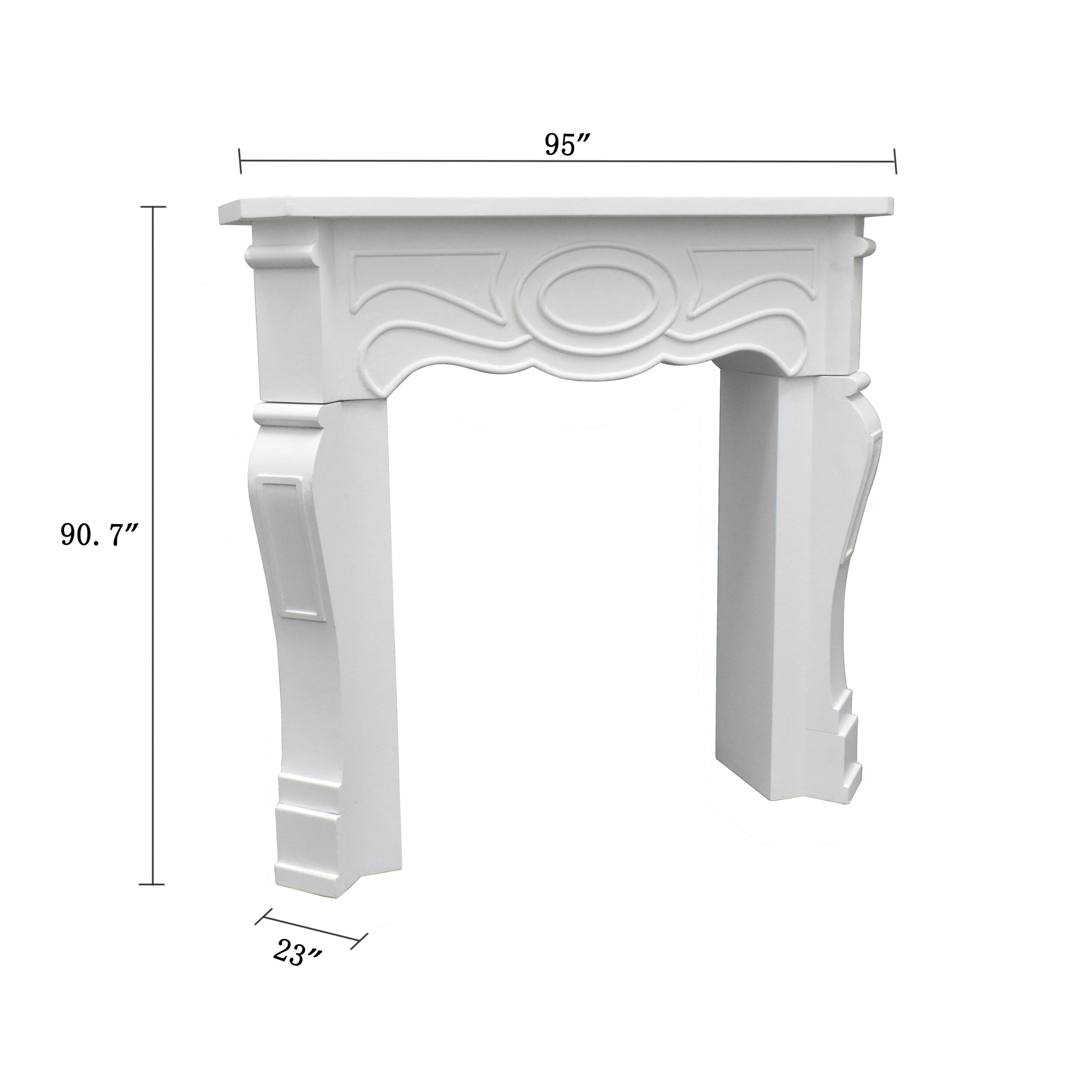 Creative Co-Op Victorian Mantel