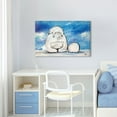 thumbnail image 2 of Marmont Hill "Sleepy Polar Bears" by Andrea Doss Painting Print on Wrapped Canvas, 2 of 7