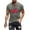 Dark Gray, variant on WREESH Mens British Flag T-Shirt UK Patriotic Shirts Gym Casual Short Sleeve Summer Tee Muscle Shirt