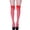 Red and white stripe, variant on Strawberry Bows Ribbed Over Knee Socks Women Christmas Striped Long Stockings