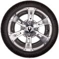 thumbnail image 2 of MODZ® Ambush Golf Cart 12" Wheels and Tires - Gunmetal - LP - Combo of 4, 2 of 2