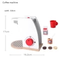 thumbnail image 1 of Pretend Play Kitchen Wood Simulation Toasters Bread Maker Coffee Machine Children Game Toy Early Childhood Educational Toys, 1 of 6