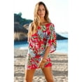 thumbnail image 3 of LASCANA Women's Ruched Drawstring Dress Ruching, 3 of 5