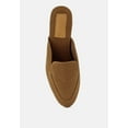 thumbnail image 6 of CALICO Tan Organic Canvas Mules, 6 of 7