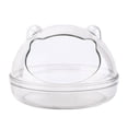 thumbnail image 3 of Contenedor de Baño de arena Yinane para hámster transparente Redondo M Baño de hámster, 3 of 8