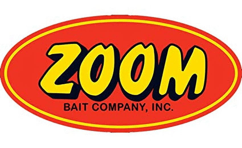 Zoom Lizard Fishing Bait, Cotton Candy Chartreuse, 6”, 9-pack, Soft Baits 