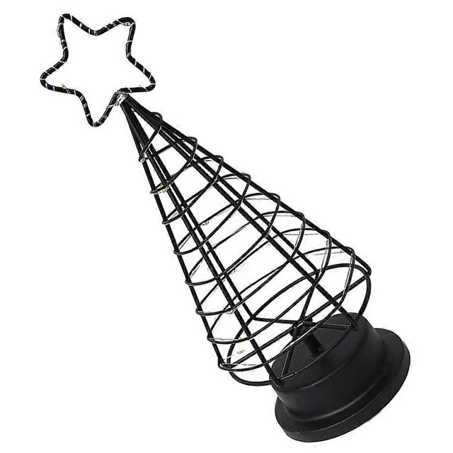 Metal Lampshade Christmas Tree Light Charming Decor Ambiance Enhancement 29.00X11.50X11.50CM 1Pcs