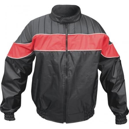 Men's Fashion Small Size Red/Black Water Resistant 100% Nylon Rain Gear (Best Motorcycle Rain Gear Reviews)