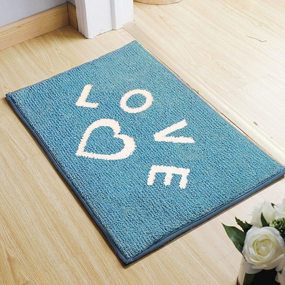 onlyliua Holiday Deals Absorbent Carpet Door Mat Imitation Carpet Home Living Room Bedroom Bathroom Decoration Non Slip Carpet Love Carpet