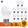 thumbnail image 1 of Foco Led Icon  G45 5w Luz Cálida Ilumina 25w Pack 10 Pz 2700 K, 1 of 4