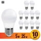 thumbnail image 1 of Foco Led Icon  G45 5w Luz Cálida Ilumina 25w Pack 10 Pz 2700 K, 1 of 4