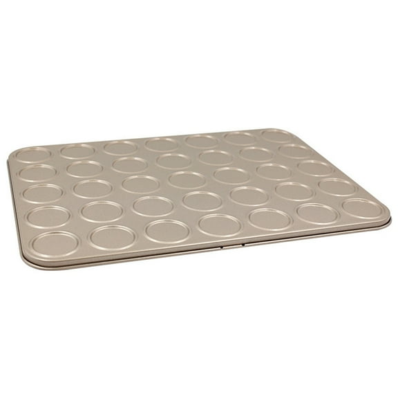 35 Cup Cookie Sheet Macaron Pan Baking Tray Cookie Sheet for Oven Baking Champagne Gold Baking Mold Macaron Baking Gift