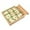 Green, variant on yotijay Wooden Sudoku Board Game English Manual Game Lightweight Montessori Green
