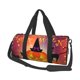 thumbnail image 1 of Fotbe Halloween Bolsa Deportiva de Lona Plegable con Estampado, Bolsa de Gimnasio con Bolsillo Seco/Húmedo, Bolsa de Viaje Ultraligera de Gran Capacidad, 1 of 6